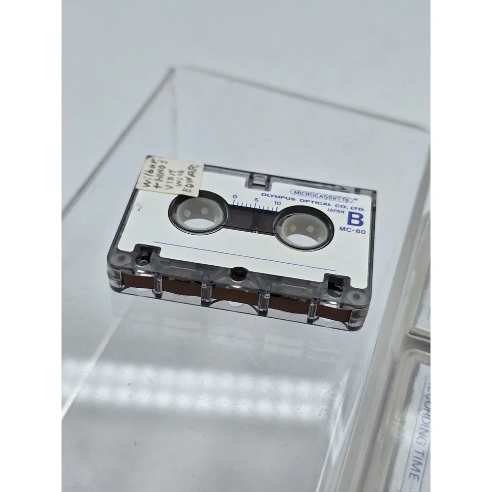 2 Pack SONY MC-90 MICROCASSETTE AUDIO TAPES  90 MINUTES & 4 Used MC-60 Tapes‎